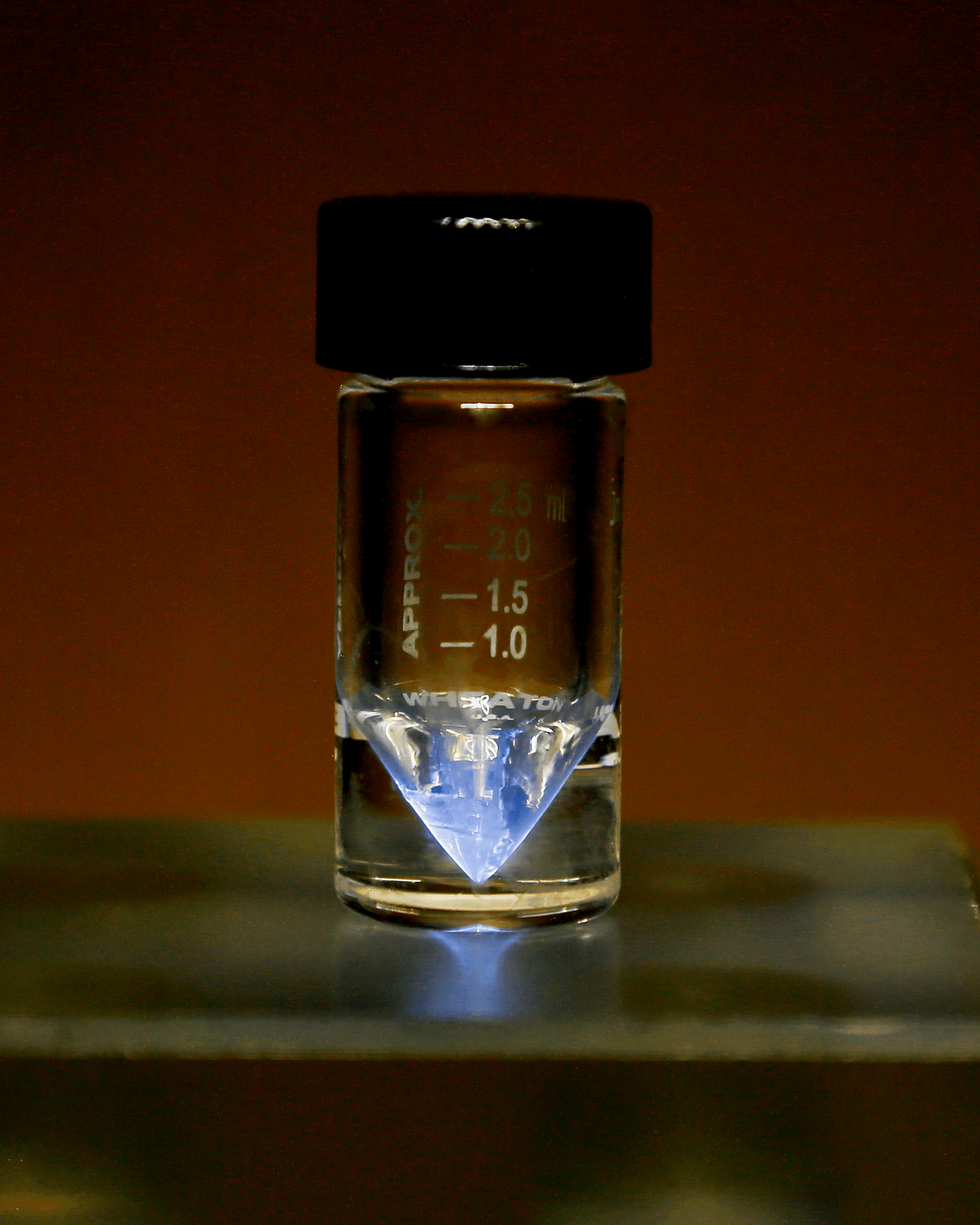Actinium element sample