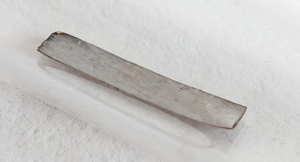 Technetium element sample