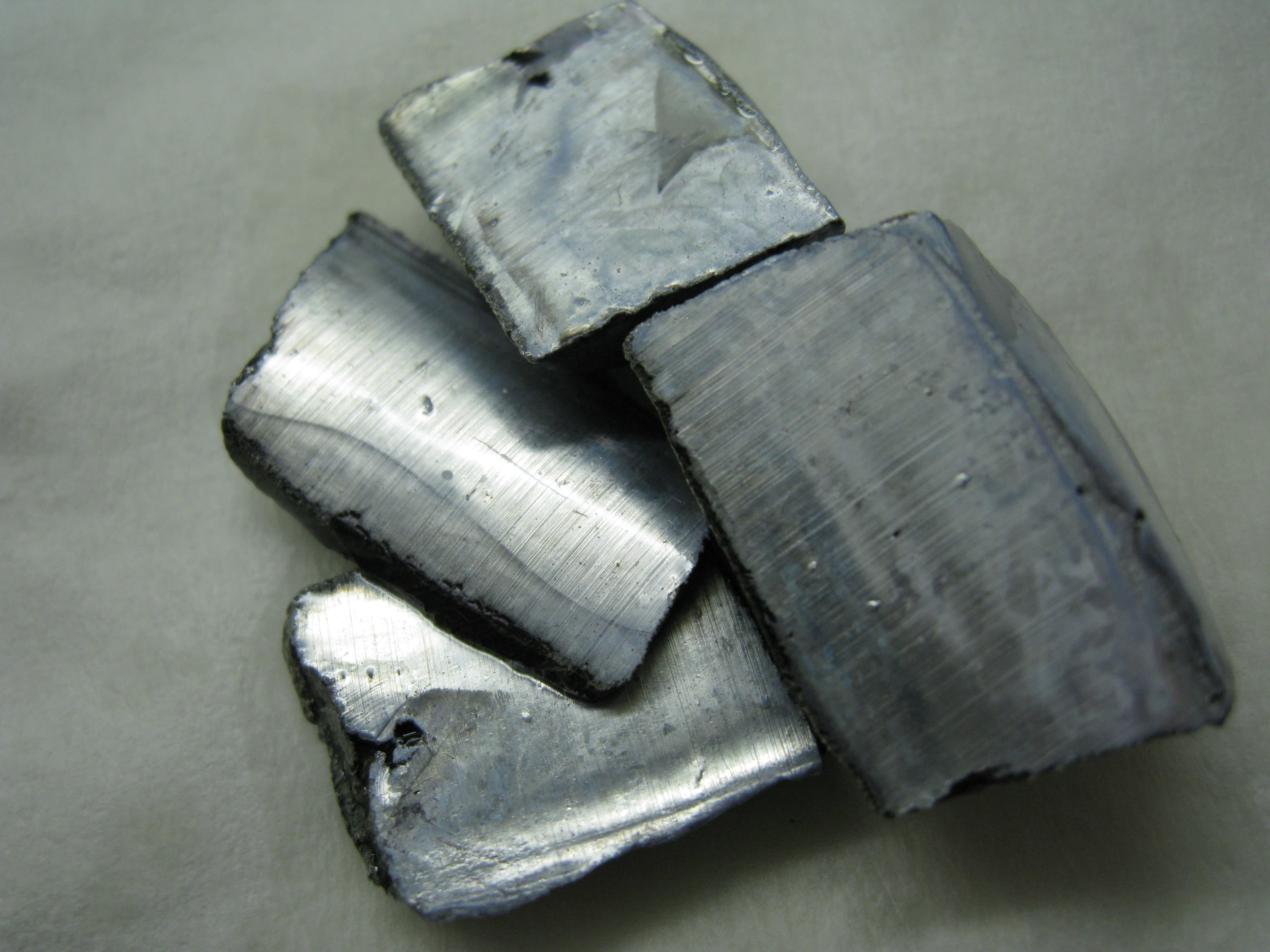 Potassium element sample