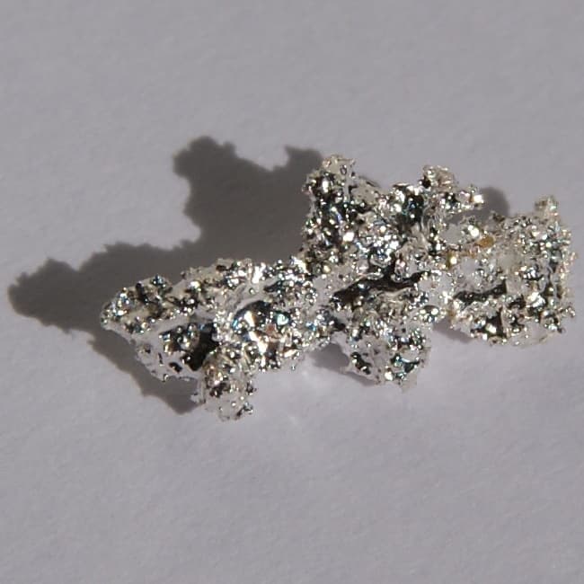 Silver element sample