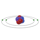 Beryllium Bohr model