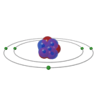 Carbon Bohr model