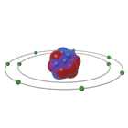 Fluorine Bohr model