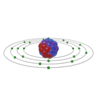 Scandium Bohr model