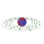 Ruthenium Bohr model