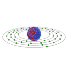 Rhodium Bohr model
