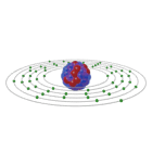Barium Bohr model